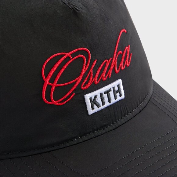 NEW Kith Osaka Bay Low Pinch Crown Cap in Black - SOLD OUT - Picture 8 of 11